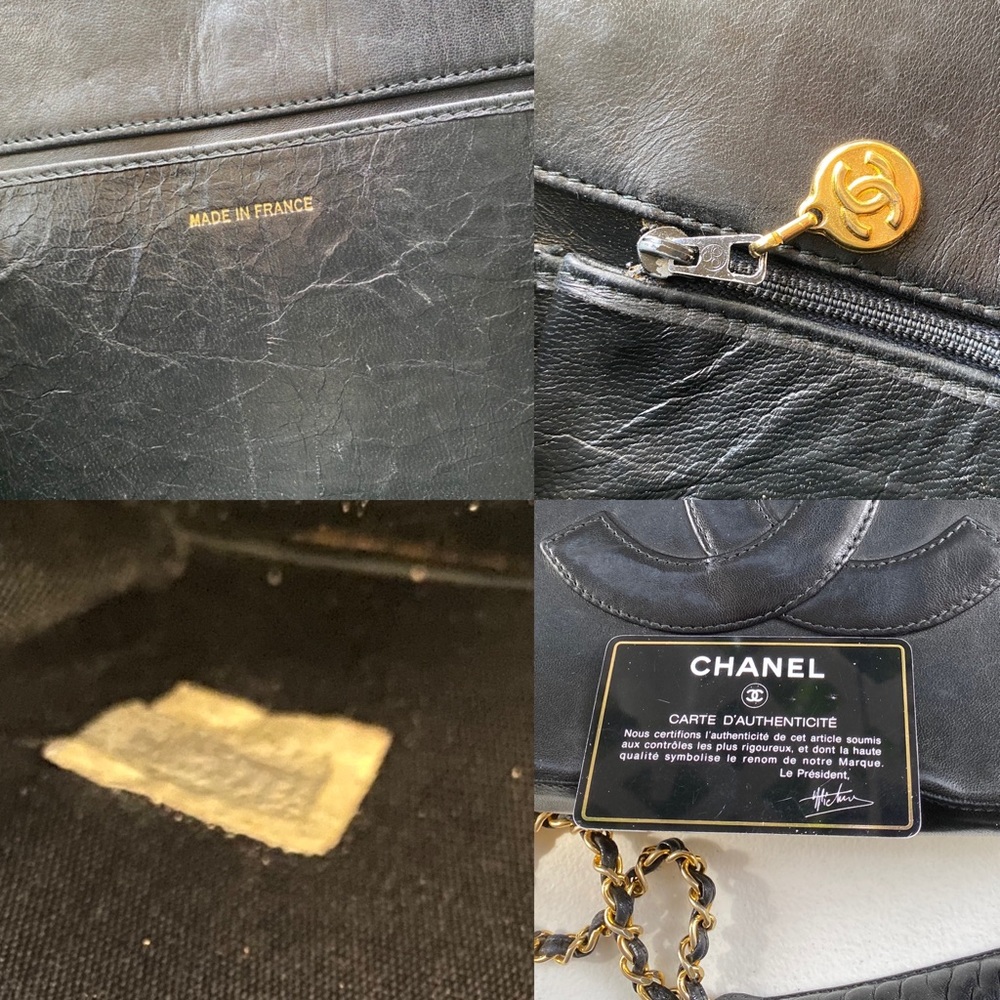 💎✨STUNNING✨💎 CHANEL CC LAMBSKIN BAG - Picture 3 of 16